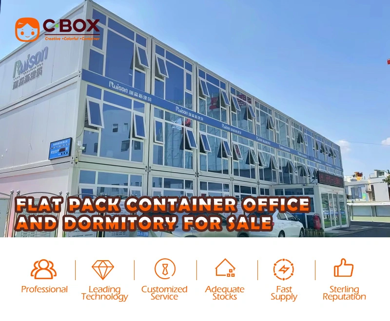 commercial use flat pack container