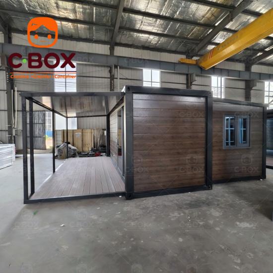 expandable container living unit