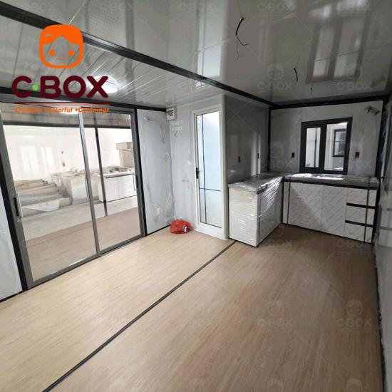 expandable container living unit