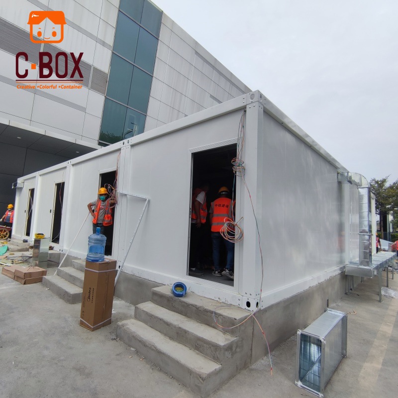 การก่อสร้างบ้านคอนเทนเนอร์ในประเทศจีน ——CBOX Prefab House